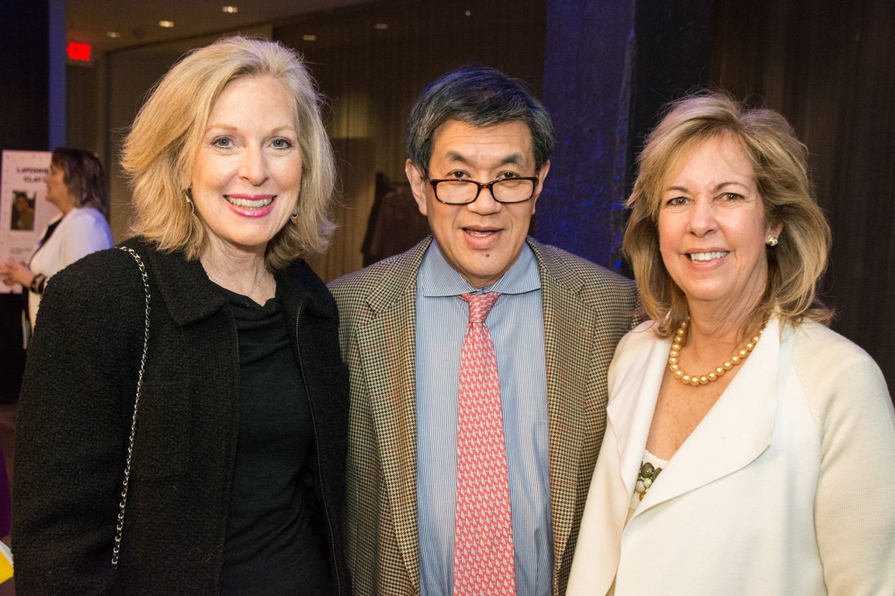 Kelly Bick, Henny and Carol Herbosa